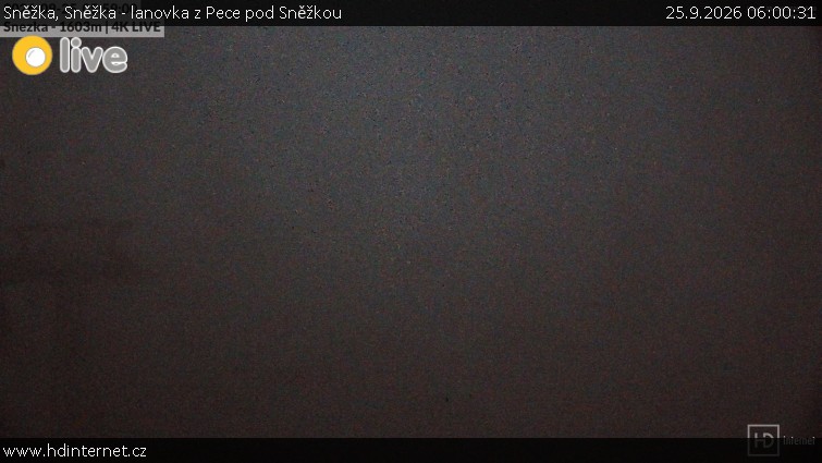 Sněžka - Sněžka - lanovka z Pece pod Sněžkou - 25.9.2026 v 06:00
