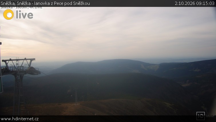 Sněžka - Sněžka - lanovka z Pece pod Sněžkou - 2.10.2026 v 09:15