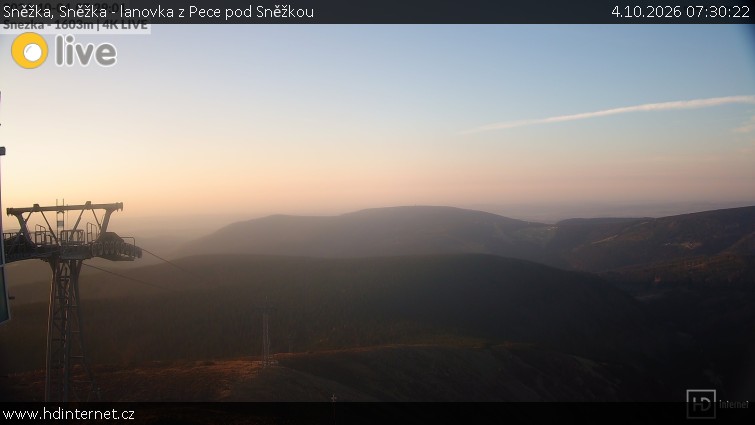 Sněžka - Sněžka - lanovka z Pece pod Sněžkou - 4.10.2026 v 07:30