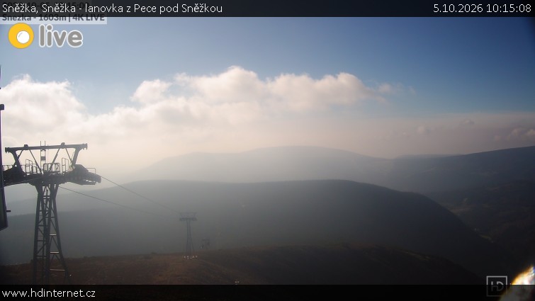 Sněžka - Sněžka - lanovka z Pece pod Sněžkou - 5.10.2026 v 10:15