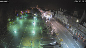 Město Vrchlabí - Náměstí T. G. Masaryka - 3.11.2025 v 02:45