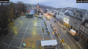 Město Vrchlabí - Náměstí T. G. Masaryka - 3.11.2025 v 06:45