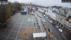 Město Vrchlabí - Náměstí T. G. Masaryka - 3.11.2025 v 08:45