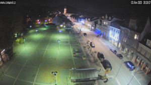 Město Vrchlabí - Náměstí T. G. Masaryka - 3.11.2025 v 20:45