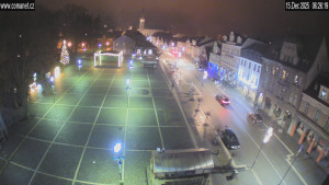 Město Vrchlabí - Náměstí T. G. Masaryka - 15.12.2025 v 06:45 Město Vrchlabí - Náměstí T. G. Masaryka - 15.12.2025 v 06:45