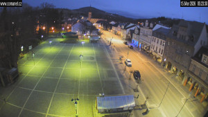 Město Vrchlabí - Náměstí T. G. Masaryka - 15.3.2026 v 05:45 Město Vrchlabí - Náměstí T. G. Masaryka - 15.3.2026 v 05:45