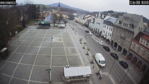 Město Vrchlabí - Náměstí T. G. Masaryka - 12.4.2026 v 06:45