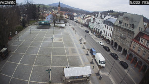 Město Vrchlabí - Náměstí T. G. Masaryka - 12.4.2026 v 07:31