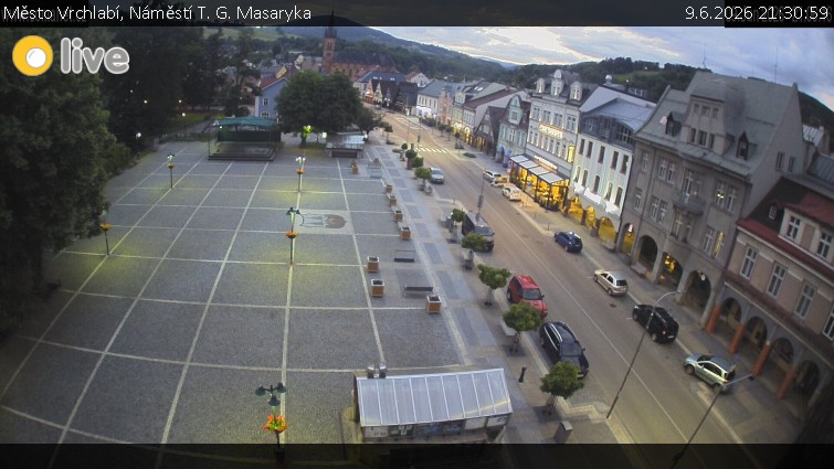 Město Vrchlabí - Náměstí T. G. Masaryka - 9.6.2026 v 21:30