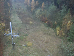 Kamera na svahu B, nástup vleku