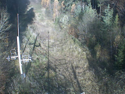 Kamera na svahu B, nástup vleku