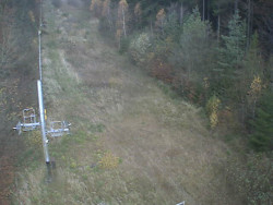 Kamera na svahu B, nástup vleku