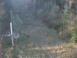 Kamera na svahu B, nástup vleku