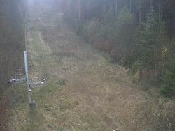 Kamera na svahu B, nástup vleku