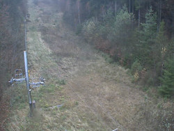 Kamera na svahu B, nástup vleku