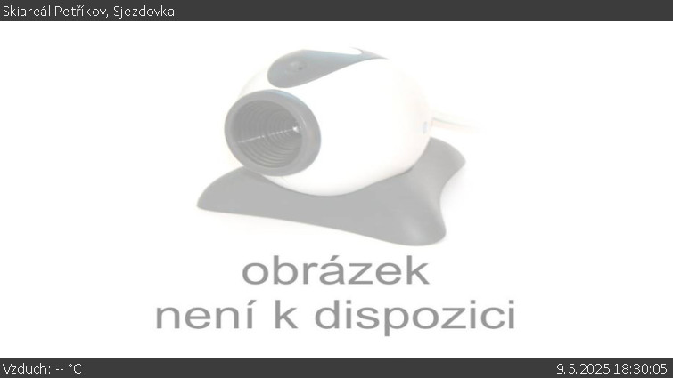 Skiareál Petříkov - Sjezdovka - 9.5.2025 v 18:30 Skiareál Petříkov - Sjezdovka - 9.5.2025 v 18:30