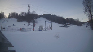 Skiareál Lázeňský vrch - Sjezdovka - 12.1.2026 v 08:49