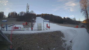 Skiareál Lázeňský vrch - Sjezdovka - 26.2.2026 v 07:49