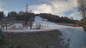 Skiareál Lázeňský vrch - Sjezdovka - 26.2.2026 v 08:34