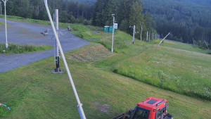 Skiareál Troják - Otočná kamera, svah A - 15.6.2025 v 04:30