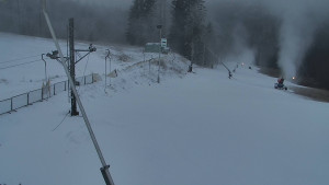 Skiareál Troják - Otočná kamera, svah A - 25.12.2025 v 16:00