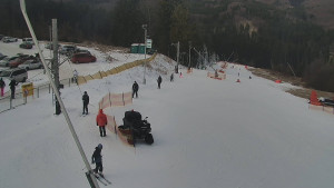 Skiareál Troják - Otočná kamera, svah A - 28.12.2025 v 13:00