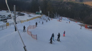 Skiareál Troják - Otočná kamera, svah A - 28.12.2025 v 13:30