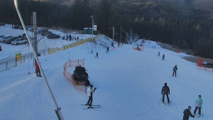 Skiareál Troják - Otočná kamera, svah A - 28.12.2025 v 14:30