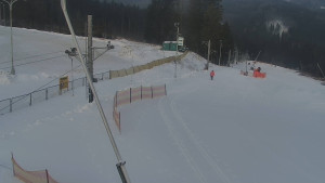 Skiareál Troják - Otočná kamera, svah A - 7.1.2026 v 08:30