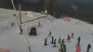 Skiareál Troják - Otočná kamera, svah A - 7.1.2026 v 09:30