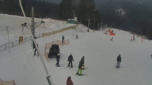 Skiareál Troják - Otočná kamera, svah A - 7.1.2026 v 10:30