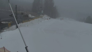 Skiareál Troják - Otočná kamera, svah A - 24.1.2026 v 08:00