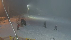 Skiareál Troják - Otočná kamera, svah A - 24.1.2026 v 17:00