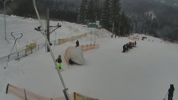 Otočná kamera, svah A