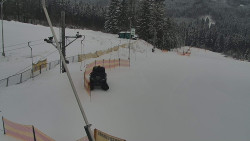 Otočná kamera, svah A