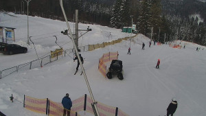 Skiareál Troják - Otočná kamera, svah A - 21.2.2026 v 09:00