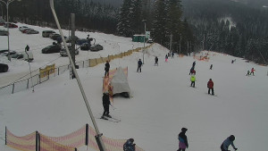 Skiareál Troják - Otočná kamera, svah A - 21.2.2026 v 13:30 Skiareál Troják - Otočná kamera, svah A - 21.2.2026 v 13:30