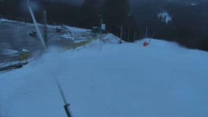 Skiareál Troják - Otočná kamera, svah A - 23.2.2026 v 06:30