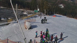 Skiareál Troják - Otočná kamera, svah A - 23.2.2026 v 11:00