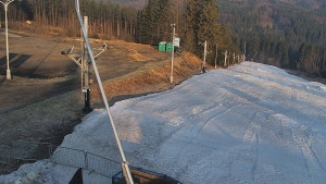 Skiareál Troják - Otočná kamera, svah A - 20.3.2026 v 07:00