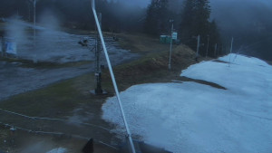 Skiareál Troják - Otočná kamera, svah A - 26.3.2026 v 05:30