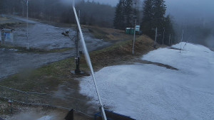 Skiareál Troják - Otočná kamera, svah A - 26.3.2026 v 06:00