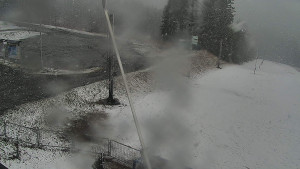 Skiareál Troják - Otočná kamera, svah A - 26.3.2026 v 08:30