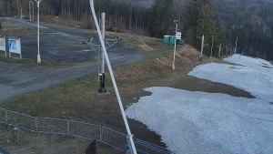 Skiareál Troják - Otočná kamera, svah A - 3.4.2026 v 06:31