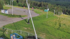 Skiareál Troják - Otočná kamera, svah A - 9.6.2026 v 07:30