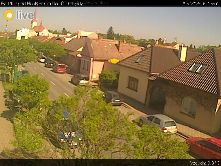 Město Bystřice pod Hostýnem - Bystřice pod Hostýnem, ulice Čs. brigády - 9.5.2025 v 09:15 Město Bystřice pod Hostýnem - Bystřice pod Hostýnem, ulice Čs. brigády - 9.5.2025 v 09:15