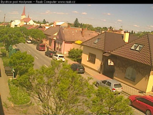 Město Bystřice pod Hostýnem - Bystřice pod Hostýnem, ulice Čs. brigády - 9.5.2025 v 10:45