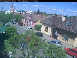 Město Bystřice pod Hostýnem - Bystřice pod Hostýnem, ulice Čs. brigády - 9.5.2025 v 11:45