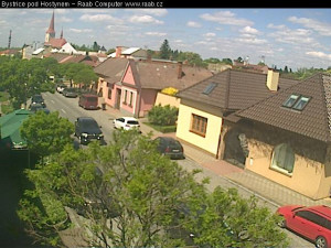 Město Bystřice pod Hostýnem - Bystřice pod Hostýnem, ulice Čs. brigády - 9.5.2025 v 12:45