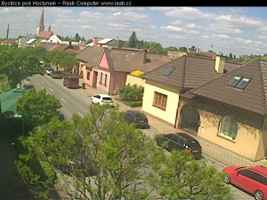 Město Bystřice pod Hostýnem - Bystřice pod Hostýnem, ulice Čs. brigády - 9.5.2025 v 13:15